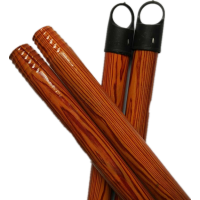 Popular PVC coated wooden broom handle